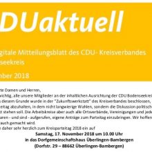 Digitales Mitgliedermagazin November 2018