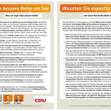Bahnverkehr am Bodensee
