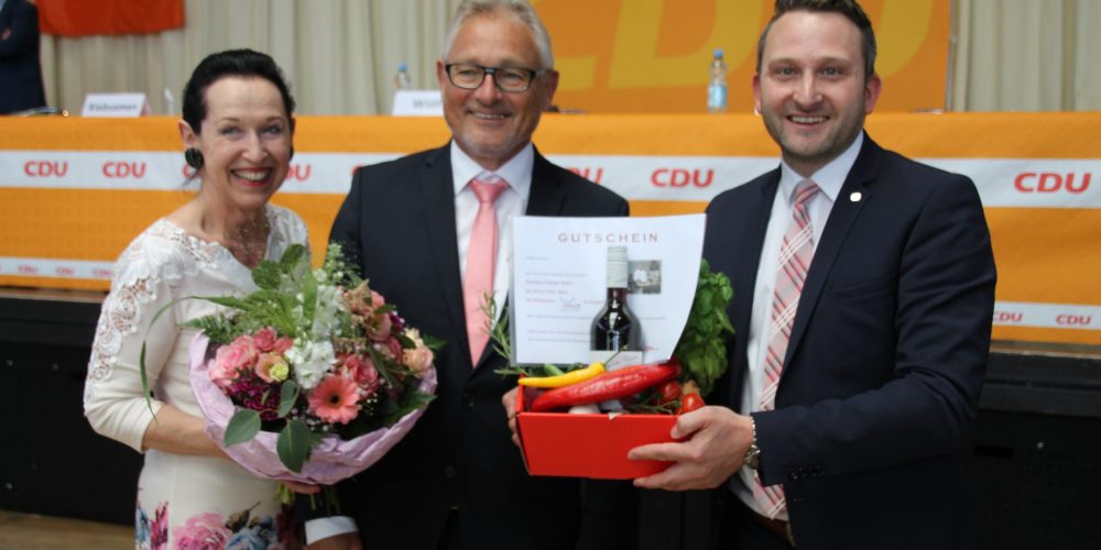 Kreisparteitag der CDU Bodenseekreis mit Neuwahlen und feierlicher Verabschiedung von Lothar Riebsamen
