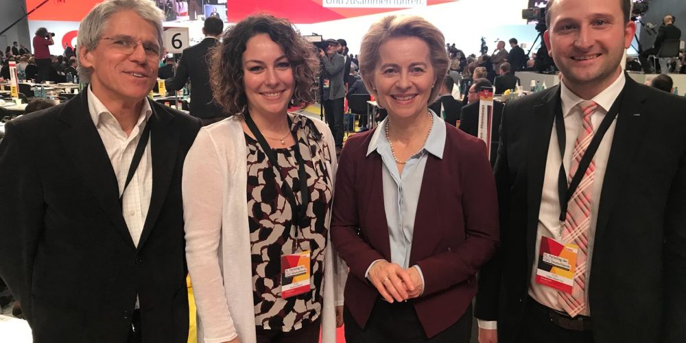 Glückwunsch der Kommissionspräsidentin