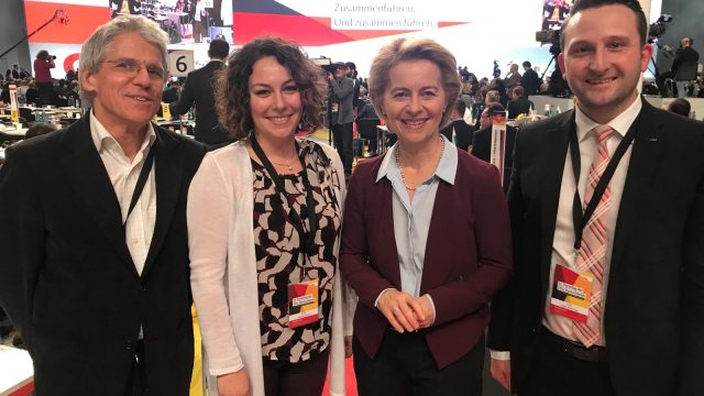 Glückwunsch der Kommissionspräsidentin