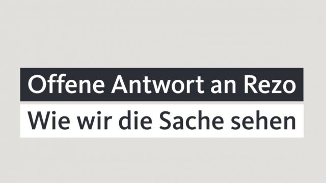Offene Antwort an „Rezo“