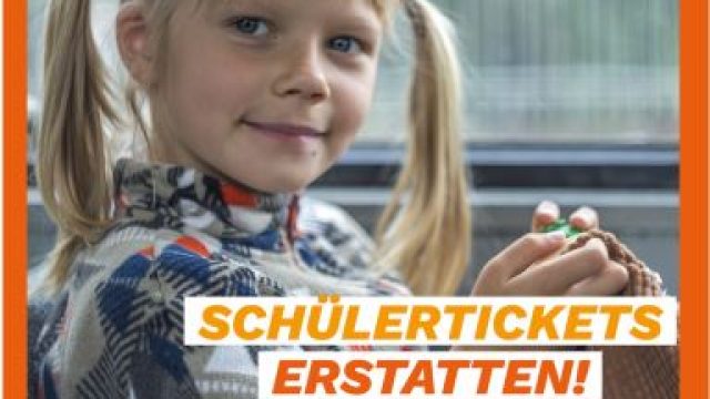 Erstattung Schülertickets