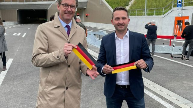 B31-Freigabe bei Friedrichshafen