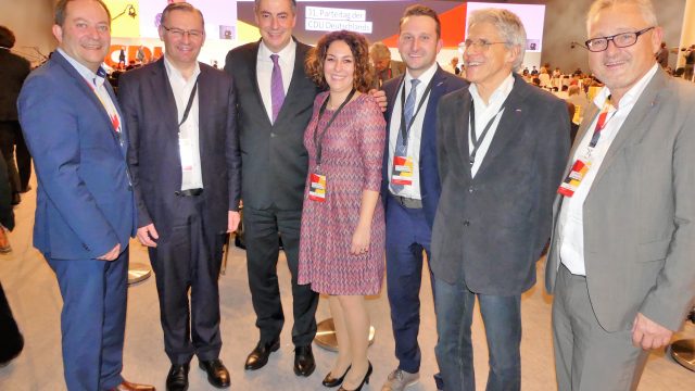 CDU Bodenseekreis beim Bundesparteitag in Hamburg