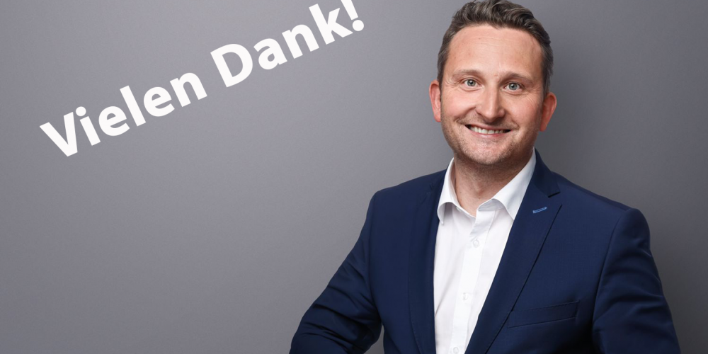 HERZLICHEN DANK FÜR DAS VERTRAUEN!