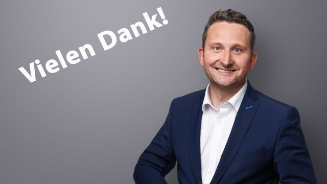 HERZLICHEN DANK FÜR DAS VERTRAUEN!